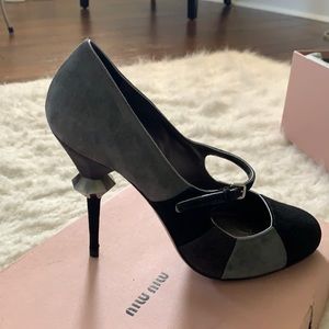 MiuMiu Mary Jane heel